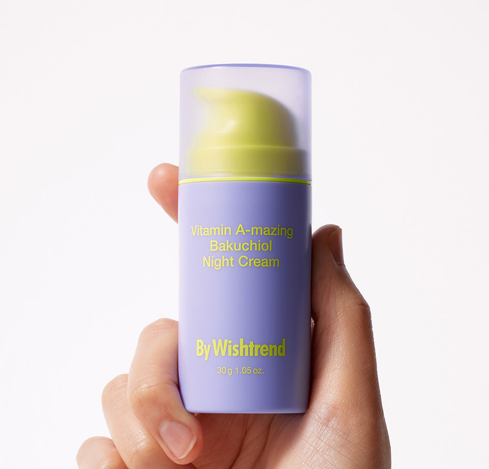 By Wishtrend Vitamin A-mazing Bakuchiol Night Cream naktinis veido kremas