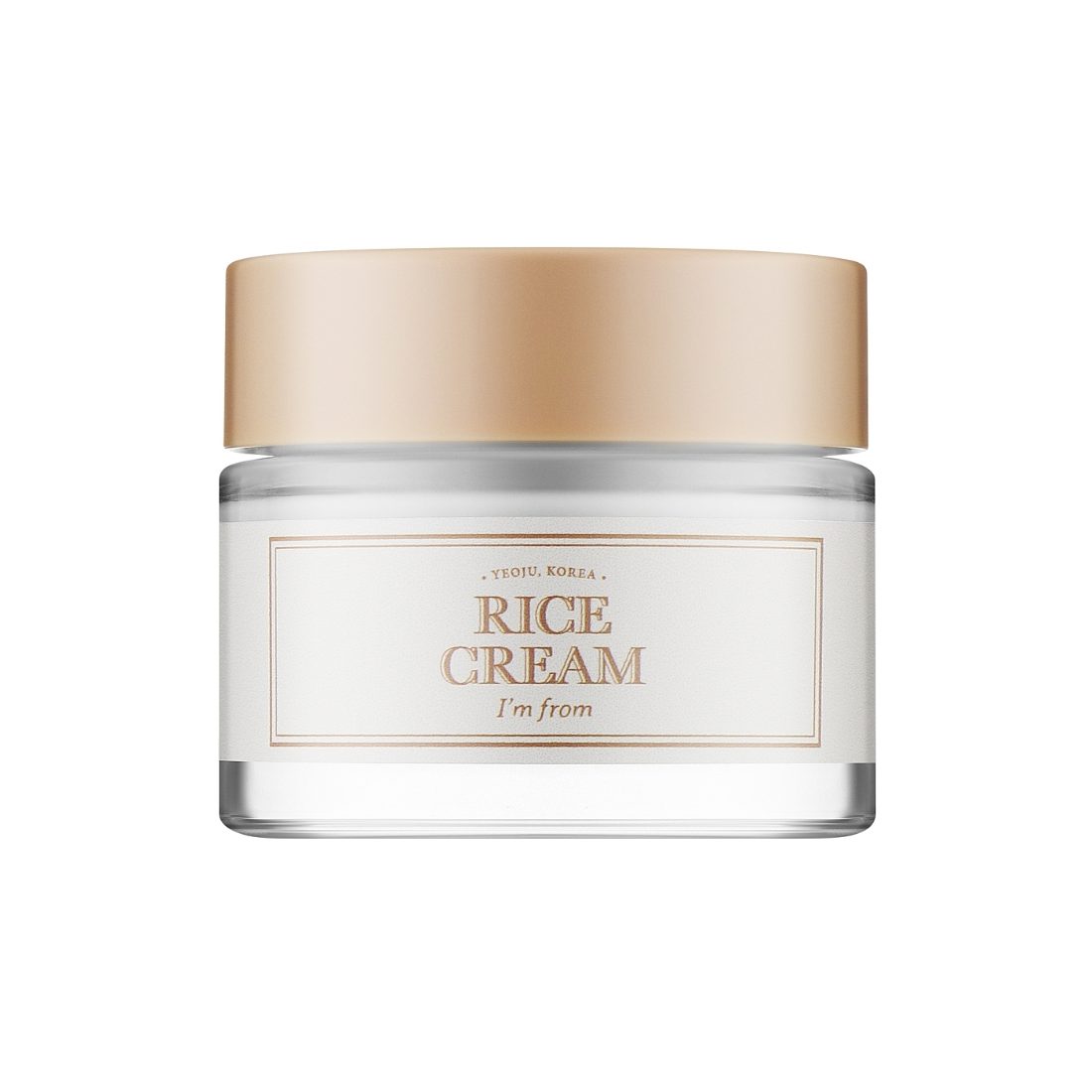 I'm from Rice Cream veido kremas