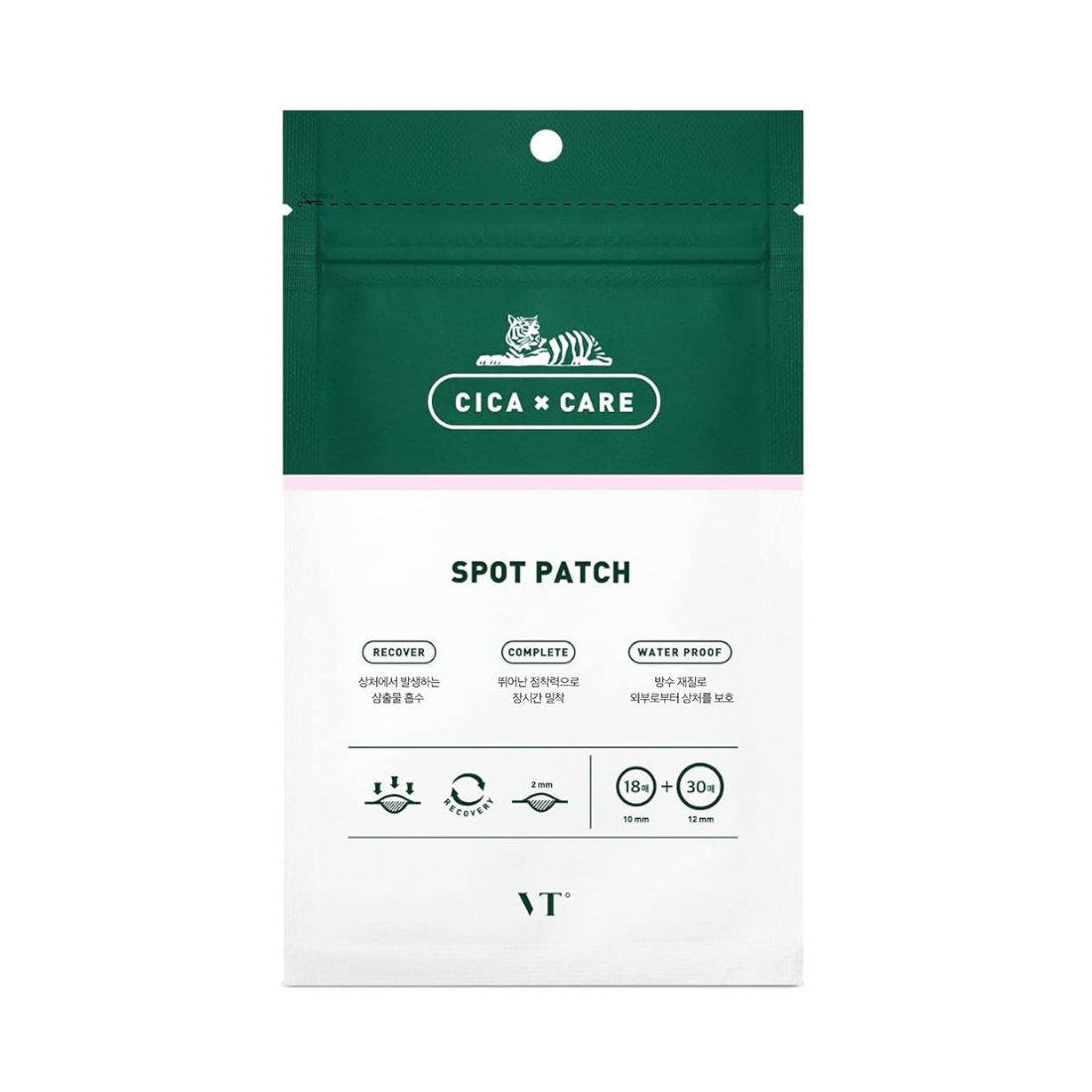 VT Cosmetics Cica Spot Patch pleistrai spuogams