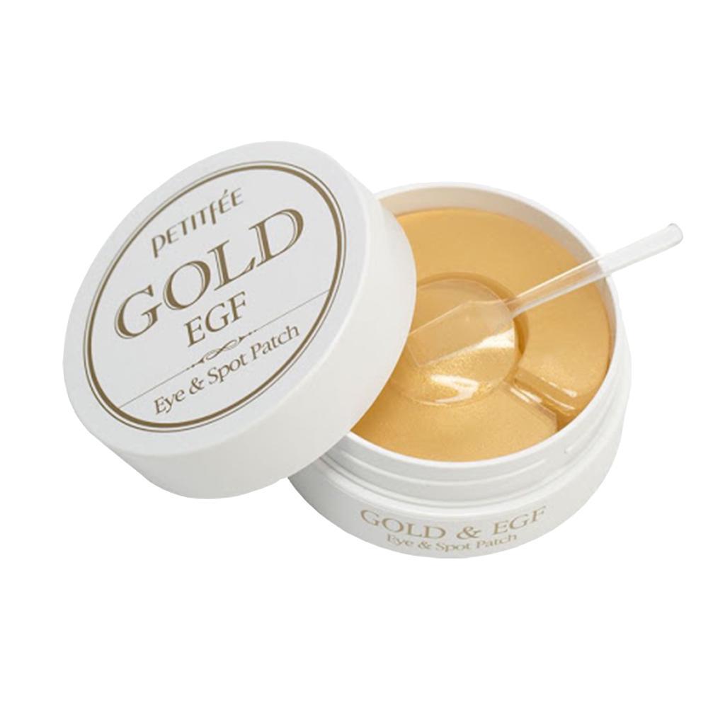 PETITFEE Gold & EGF Hydrogel Eye & Spot Patch paakių pagalvėlės su auksu ir EGF