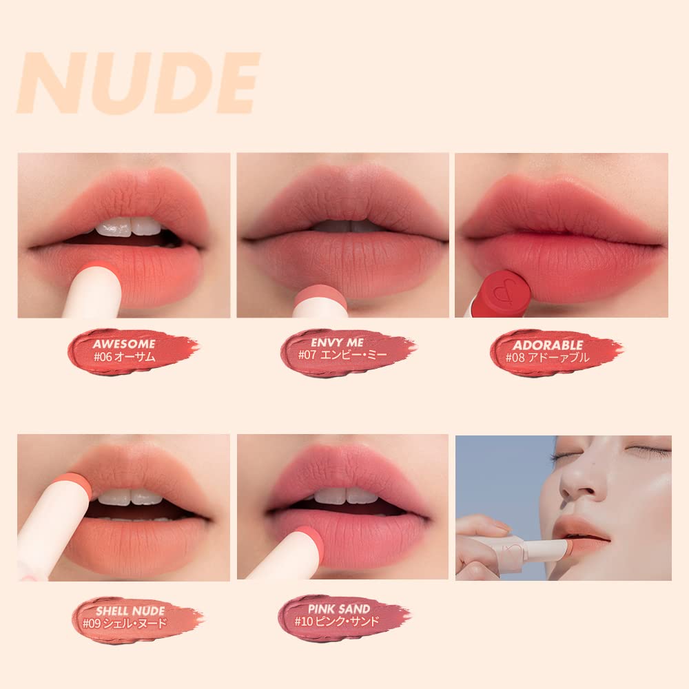 ROMAND Zero Matte Lipstick lūpų dažai