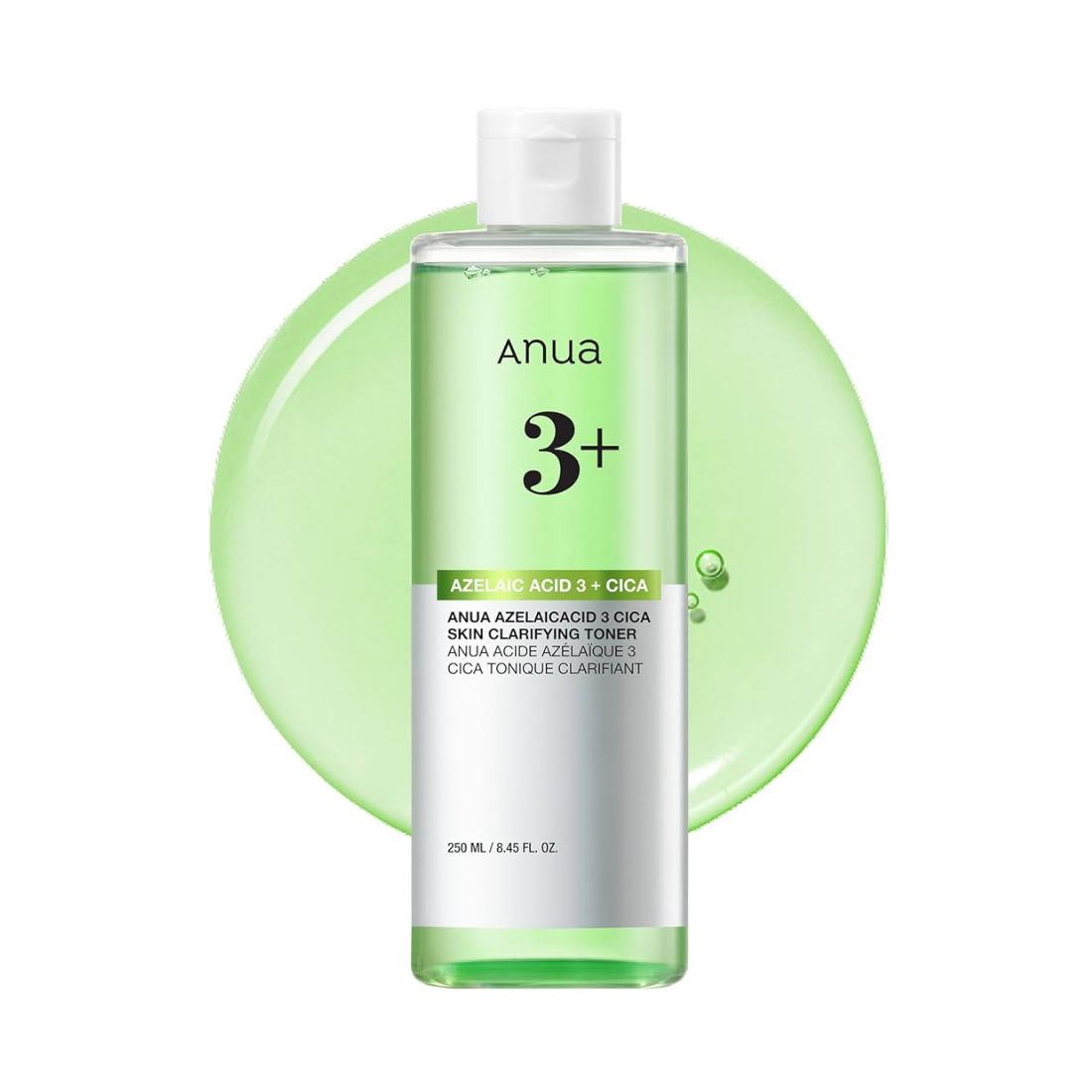 ANUA Azelaic 3 Cica Skin Clarifying Toner veido tonikas