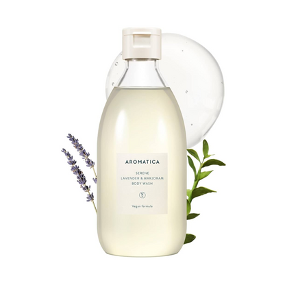 AROMATICA Serene Body Wash Lavender &amp; Marjoram kūno prausiklis