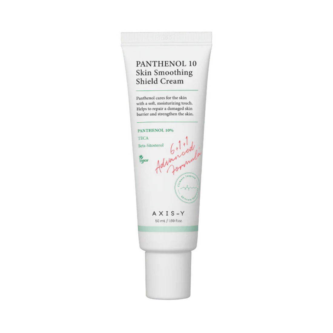 AXIS-Y Panthenol 10 Skin Smoothing Shield Cream veido kremas