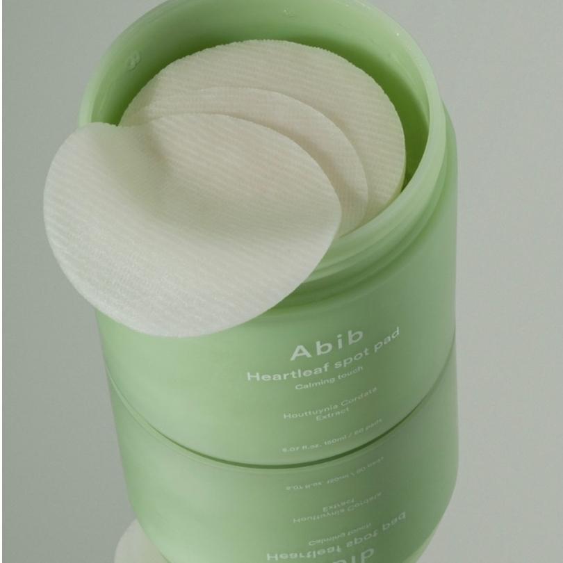 Abib Heartleaf Spot Pad Calming Touch raminamieji padeliai