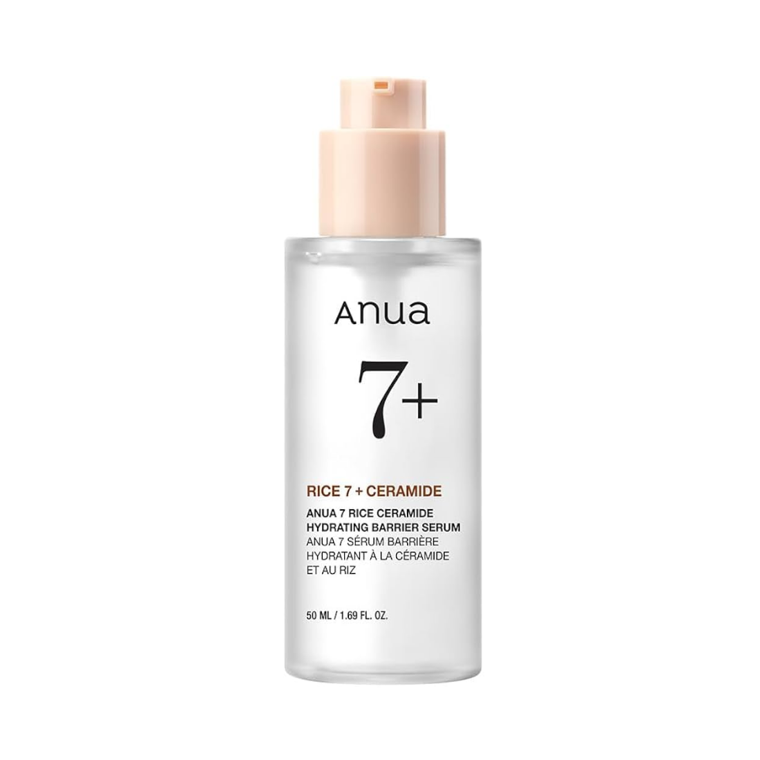 Anua 7 Rice Ceramide Hydrating Barrier Serum veido serumas