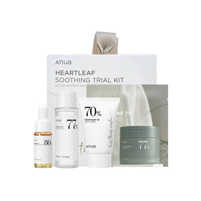 Anua Heartleaf Soothing Trial Kit mini priemonių rinkinys