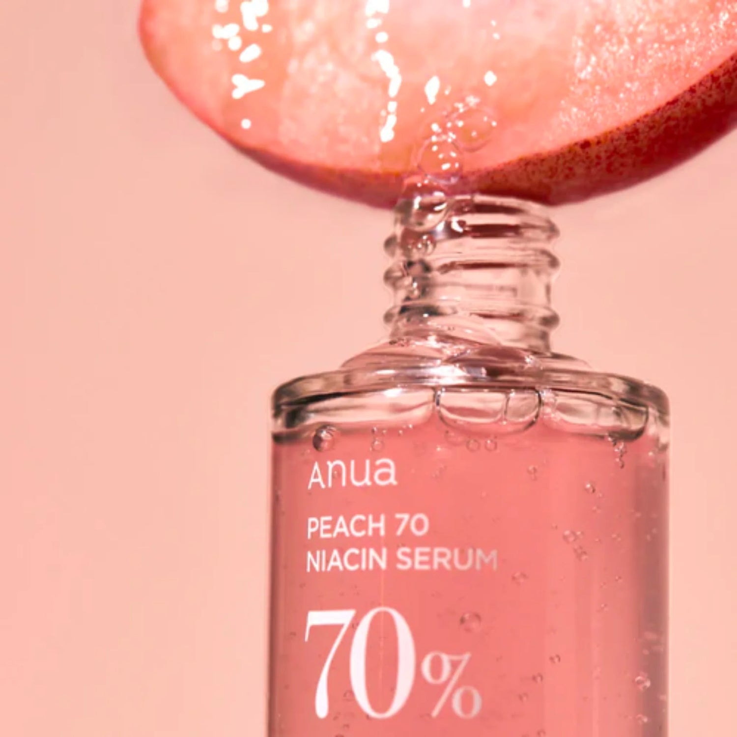 Anua Peach 70 Niacin Serum veido serumas