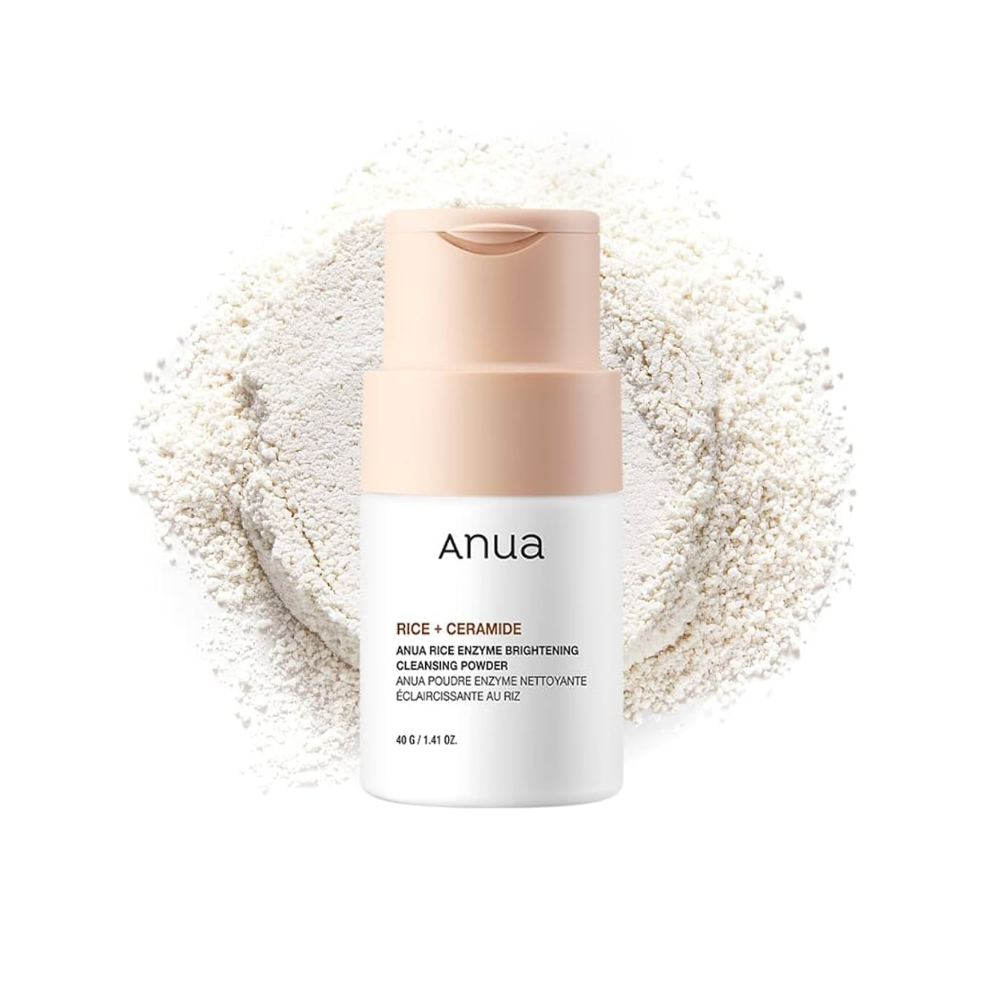 Anua Rice Enzyme Brightening Cleansing Powder valomieji enziminiai milteliai