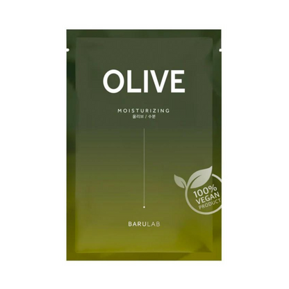 BARULAB The Clean Vegan OLIVE Mask lakštinė veido kaukė