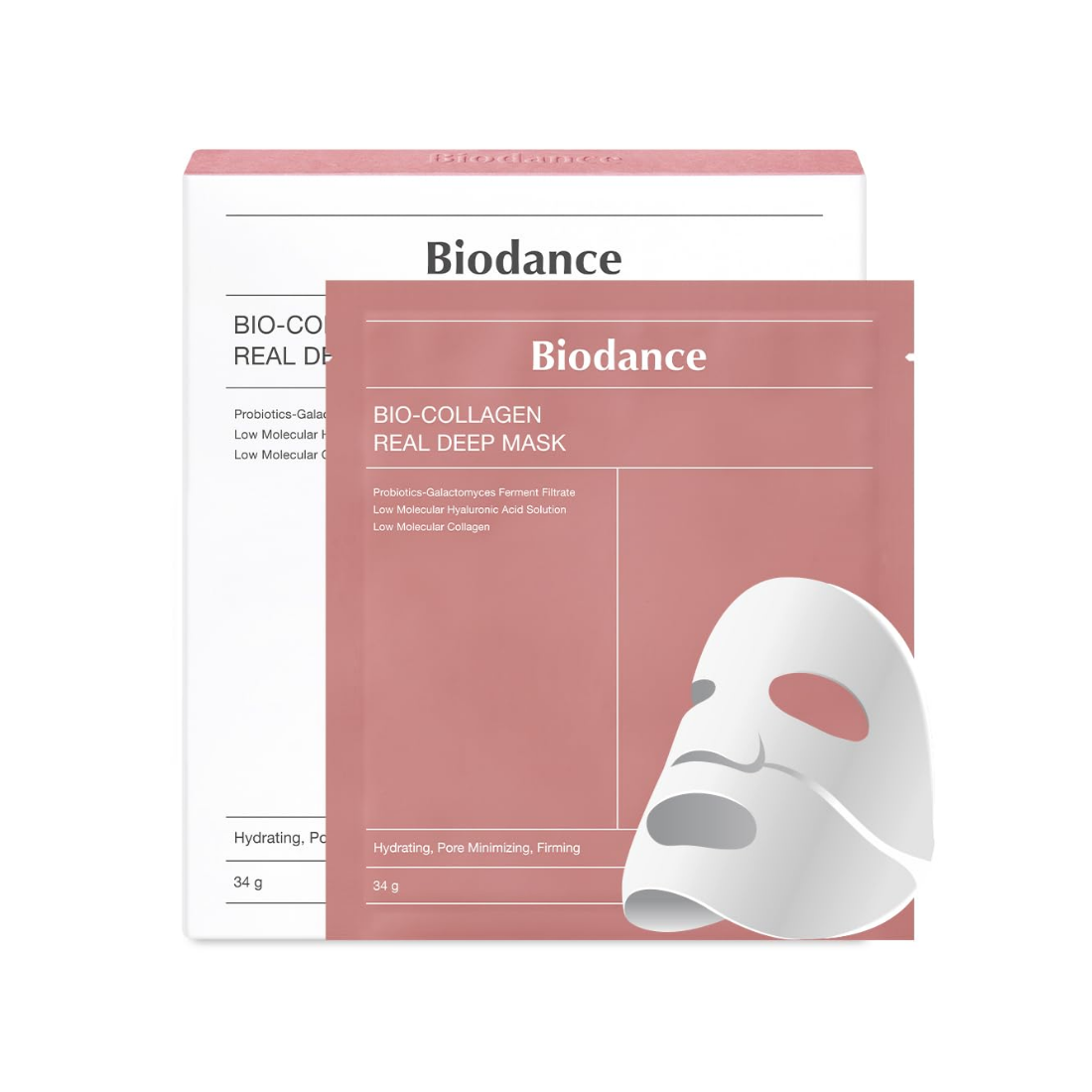 BIODANCE Bio-Collagen Real Deep Mask veido kaukė