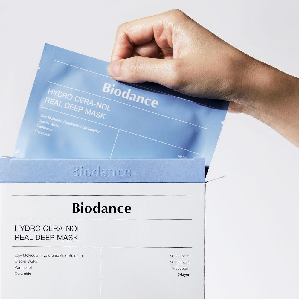 BIODANCE Hydro Cera-nol Real Deep Mask veido kaukė