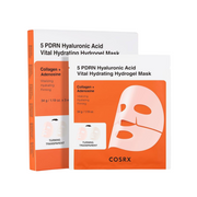 COSRX 5 PDRN Hyaluronic Acid Vital Hydrating Hydrogel Mask hidrogelinė veido kaukė