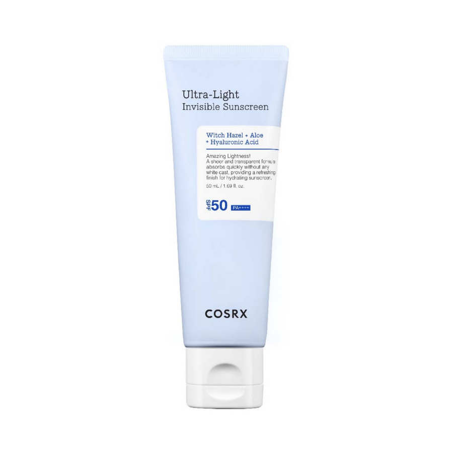 COSRX Ultra Light Invisible Sunscreen SPF50+ apsauginis kremas nuo saulės