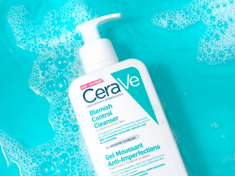 CeraVe Blemish Control Cleanser prausiklis riebiai ir spuoguotai odai