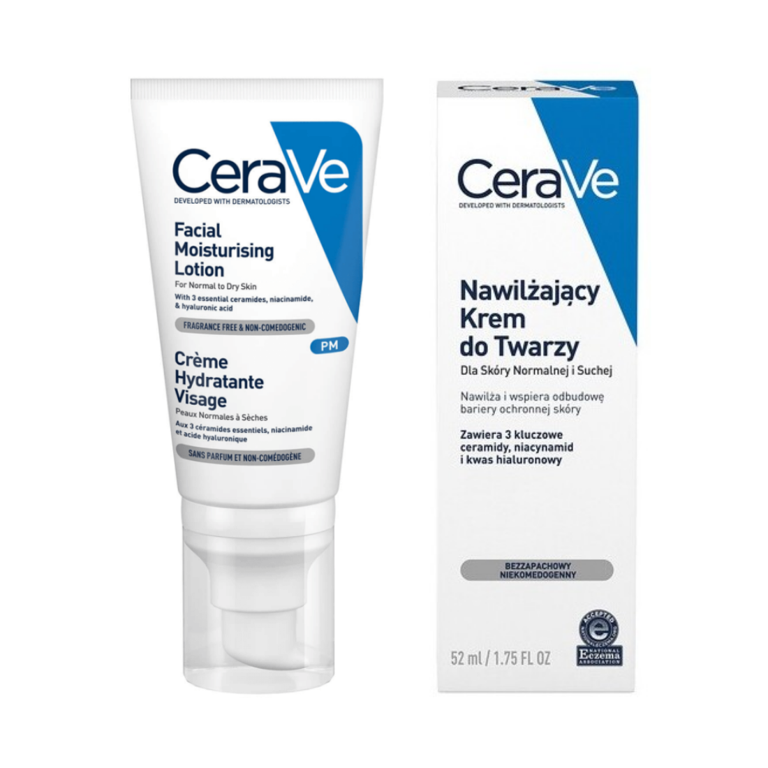 CeraVe Facial Moisturizing Lotion veido kremas