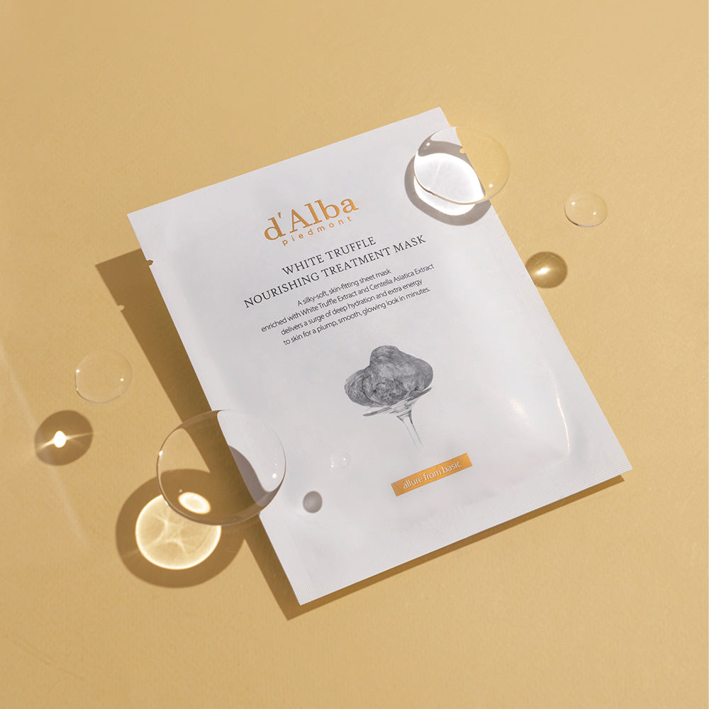 DALBA White Truffle Nourishing Treatment Mask lakštinė veido kaukė