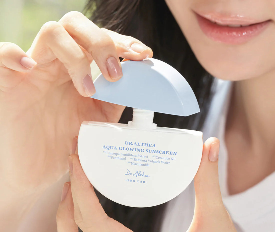 DR.ALTHEA Aqua Glowing Sunscreen apsauginė priemonė nuo saulės