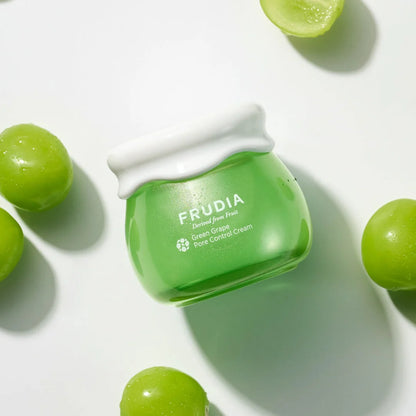 FRUDIA Green Grape Pore Control Cream veido kremas