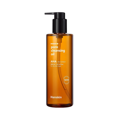 HANSKIN Pore Cleansing Oil AHA valomasis veido aliejus