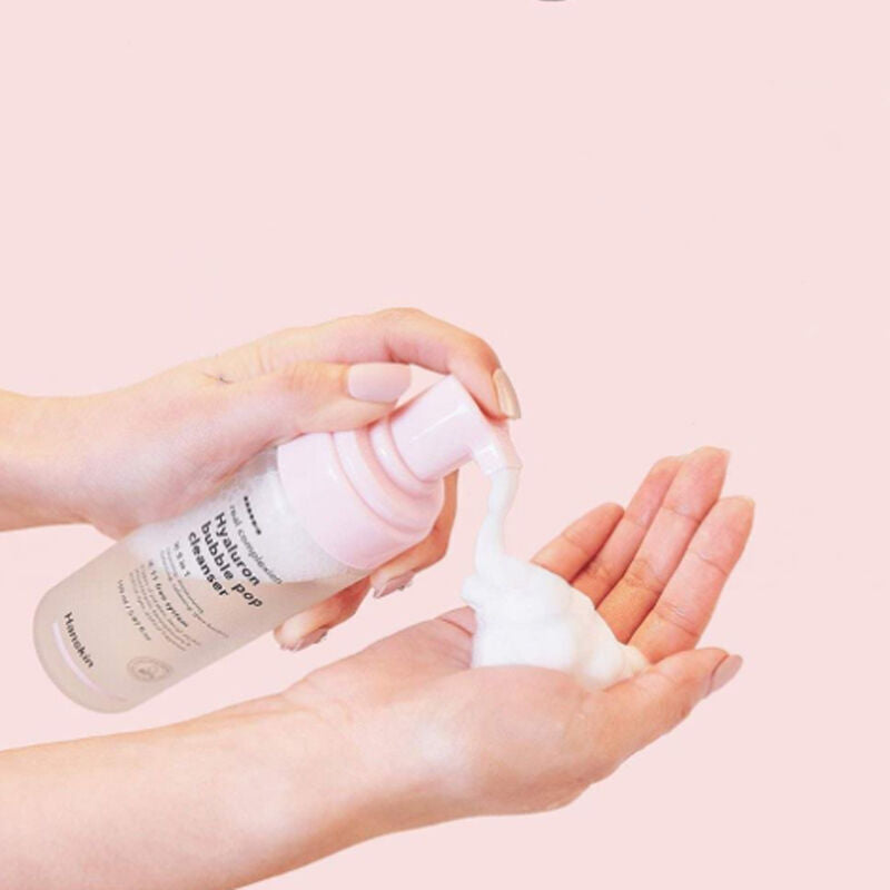 HANSKIN Real Complexion Hyaluron Bubble Pop Cleanser veido prausiklis