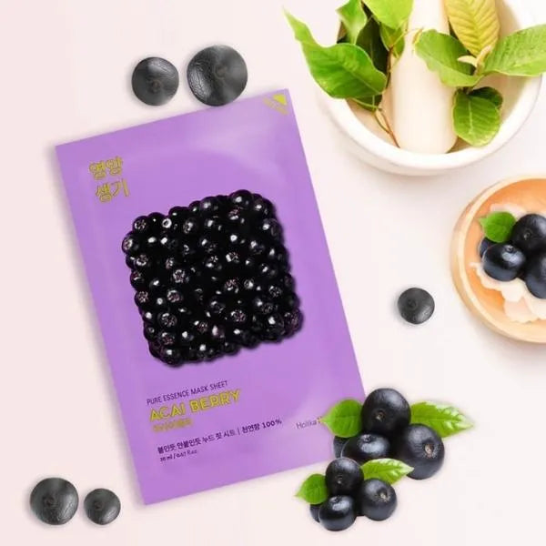 HOLIKA HOLIKA Lakštinė veido kaukė ACAI BERRY