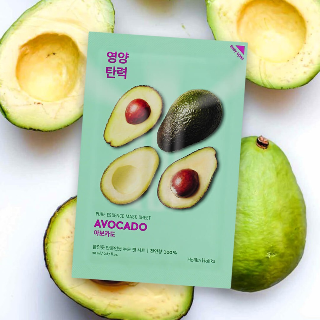 HOLIKA HOLIKA Lakštinė veido kaukė AVOCADO