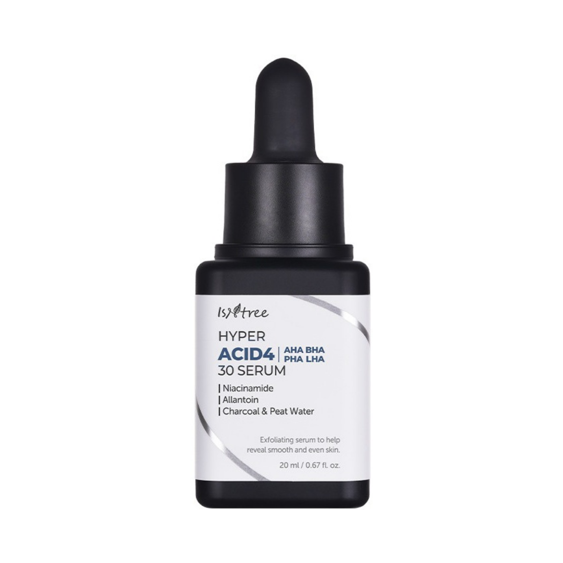 Isntree Hyper Acid 4 AHA BHA PHA LHA 30 Serum nuplaunamas veido serumas