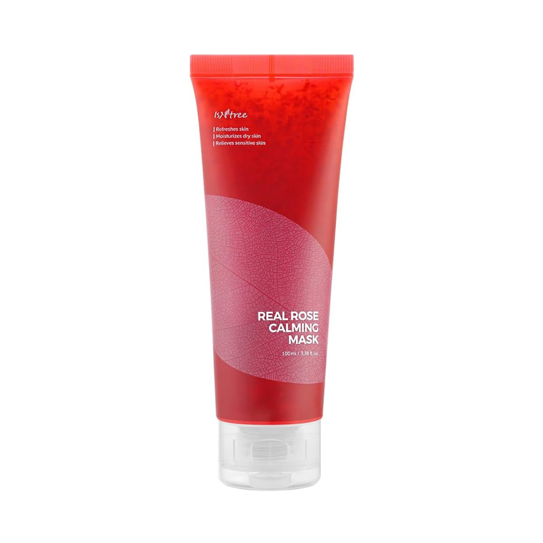 Isntree Real Rose Calming Mask veido kaukė