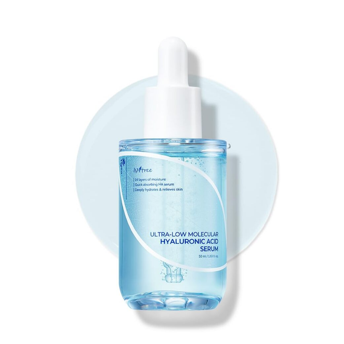 Isntree Ultra-Low Molecular Hyaluronic Acid Serum veido serumas