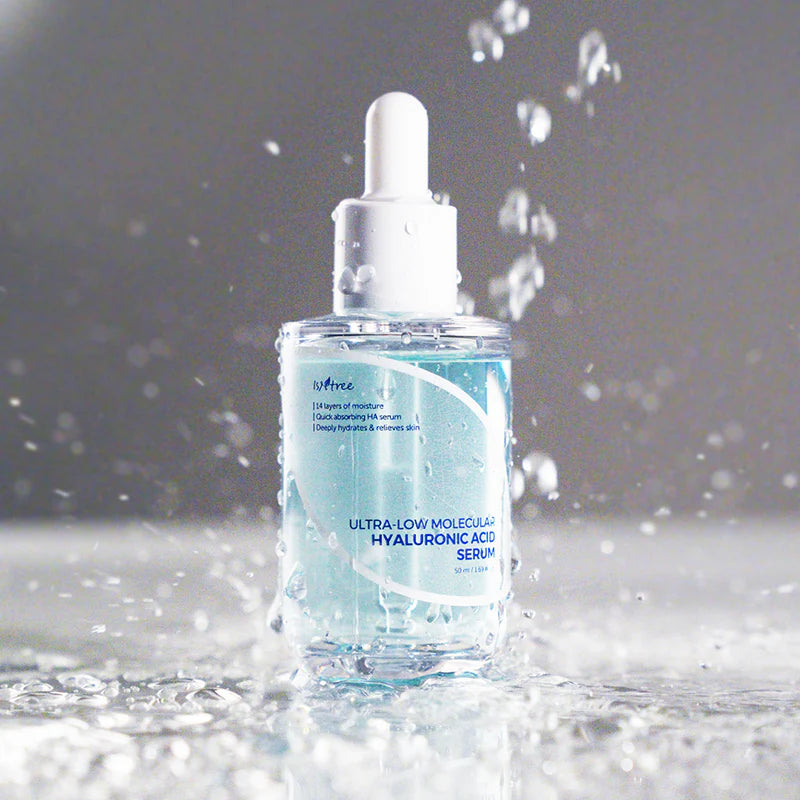 Isntree Ultra-Low Molecular Hyaluronic Acid Serum veido serumas