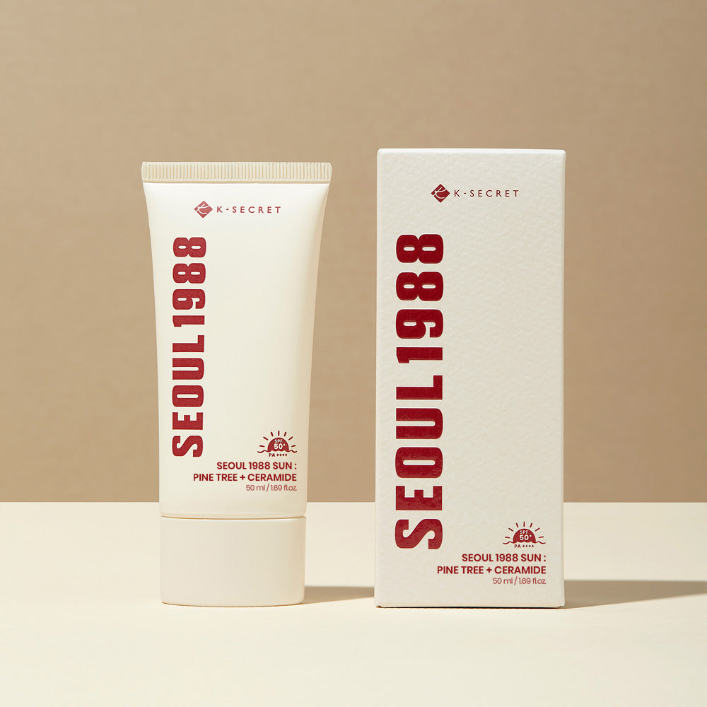KSECRET SEOUL 1988 Sun Pine Tree + Ceramide apsauginis kremas nuo saulės