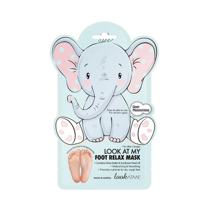 LOOK AT ME Look At My Foot Relax Mask (Elephant) pėdų kaukė
