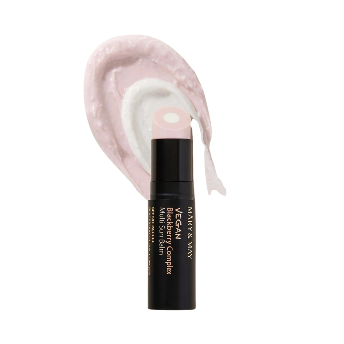 MARY&MAY Vegan Blackberry Complex Multi Sun Balm SPF50+ pieštukinė apsauga nuo saulės
