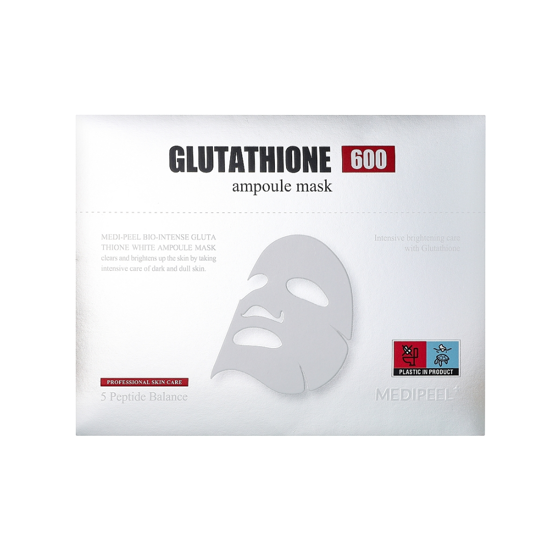 MEDI-PEEL Bio-Intense Glutathione White Ampoule Mask lakštinė veido kaukė