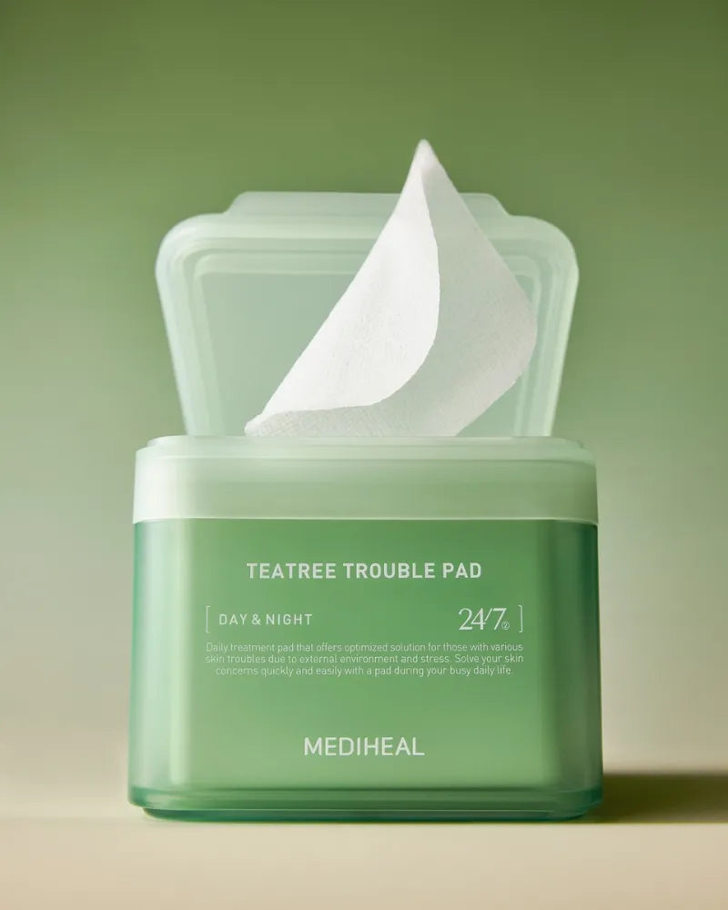 MEDIHEAL Teatree Trouble Pads veido padeliai