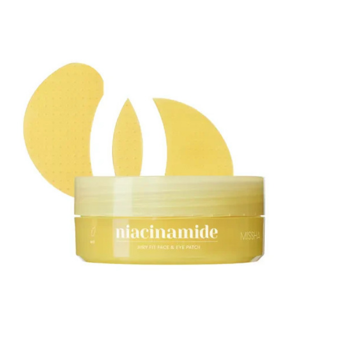 MISSHA Airy Fit Niacinamide Brightening Face & Eye Patch veido ir paakių pagalvėlės