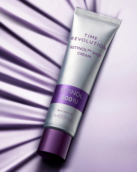 MISSHA Time Revolution Retinol 500 Shot Cream veido kremas