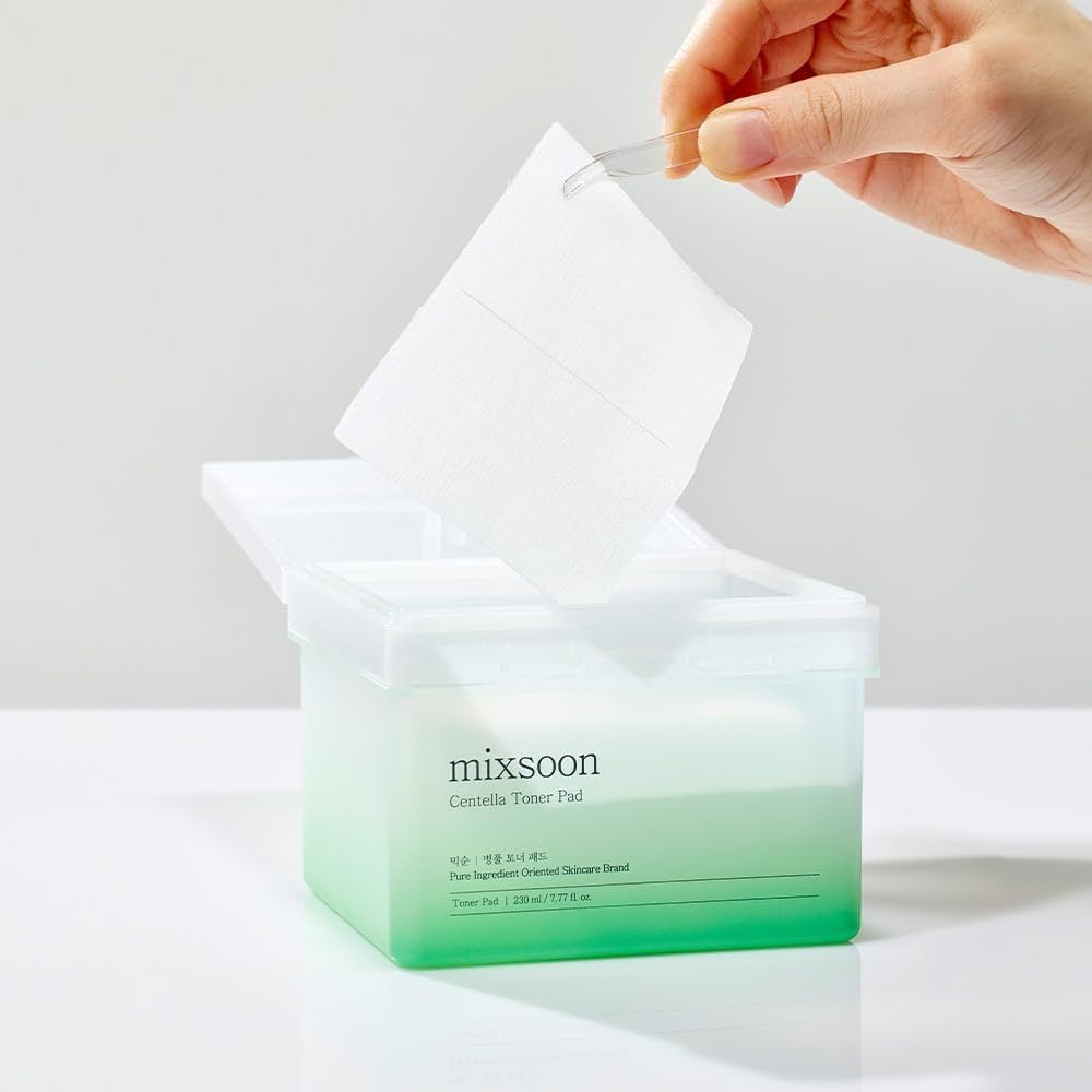 MIXSOON Centella Toner Pad raminamieji veido padeliai