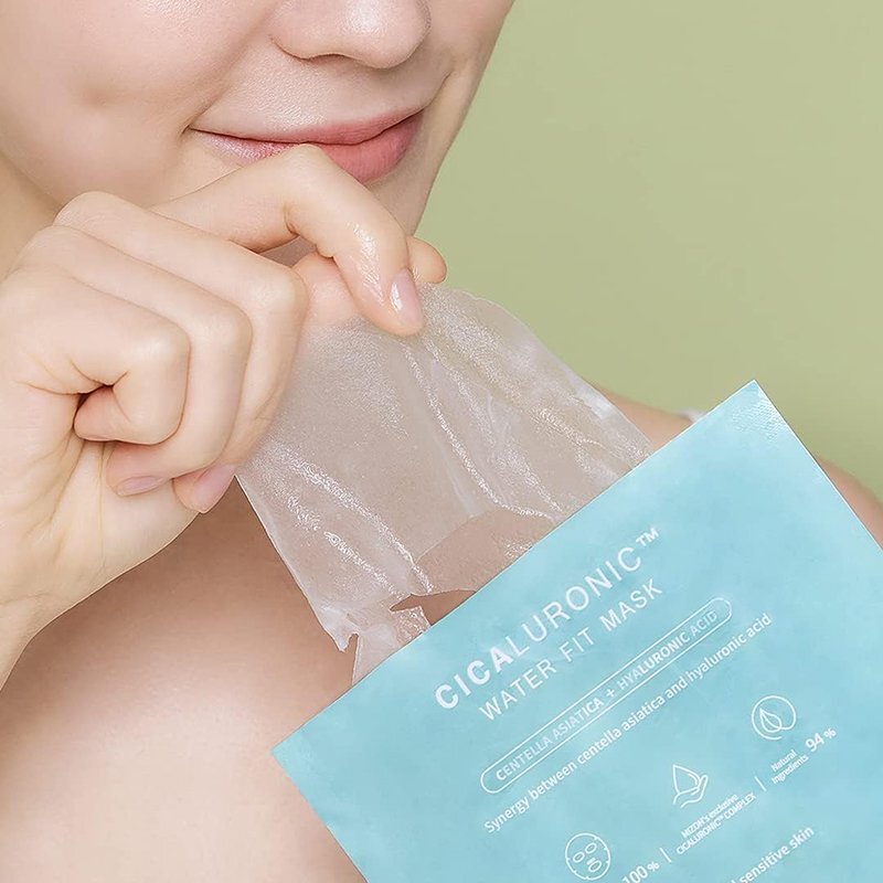 MIZON Cicaluronic Water Fit Mask drėkinanti veido kaukė