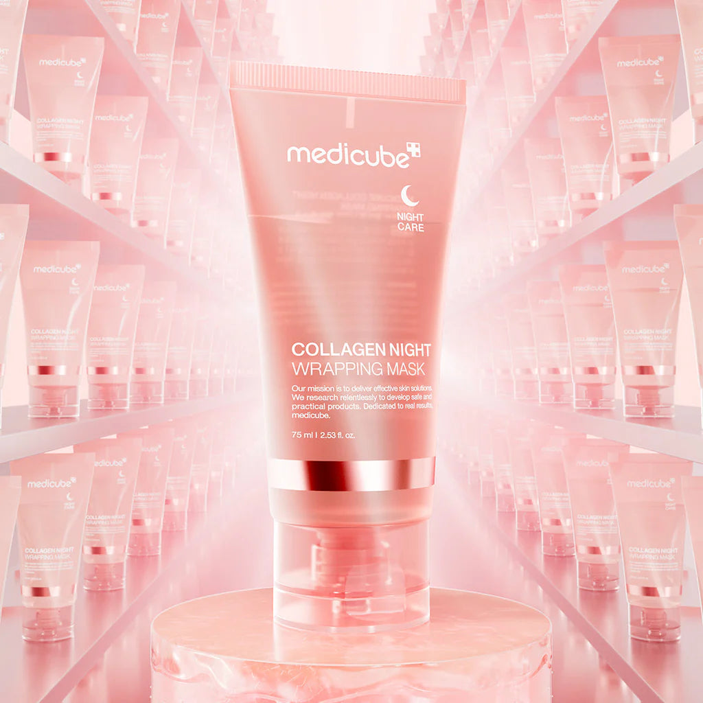 Medicube Collagen Night Wrapping Mask veido kaukė