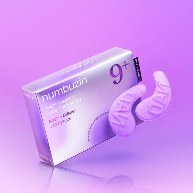 NUMBUZIN No.9 NAD+ Collagen Under Eye Patches paakių pagalvėlės