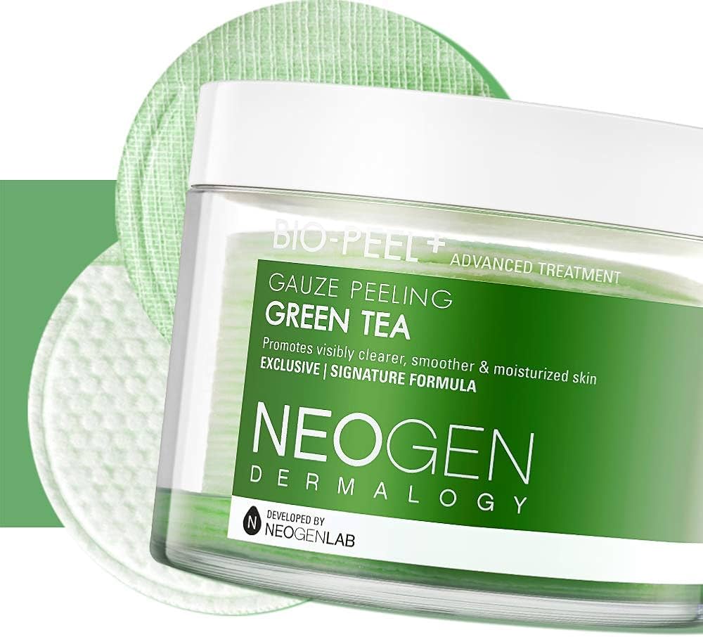 Neogen Bio-peel Gauze Peeling Green Tea šveičiamieji diskeliai