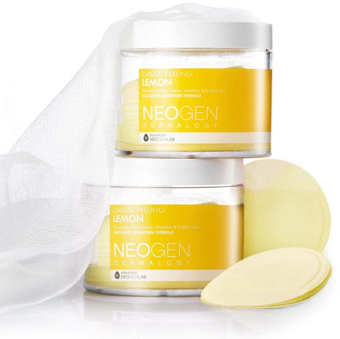 Neogen Bio-peel Gauze Peeling Lemon šveičiamieji diskeliai