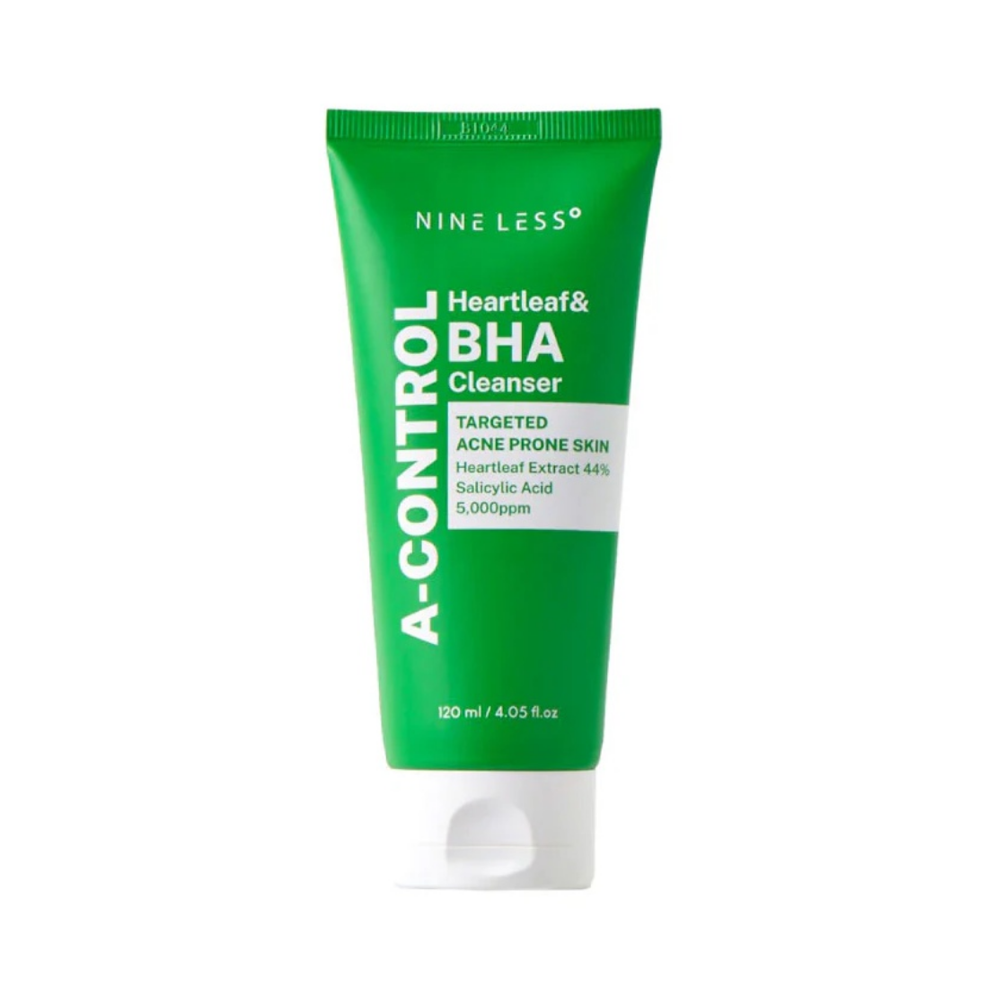 Nine Less A-Control Heartleaf &amp; BHA Cleanser veido prausiklis