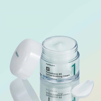 Numbuzin No.1 Pantothenic B5 Active Soothing Cream veido kremas