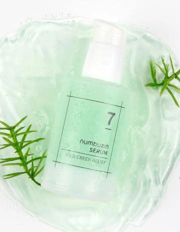 Numbuzin No.7 Mild Green Soothing Serum raminantis veido serumas