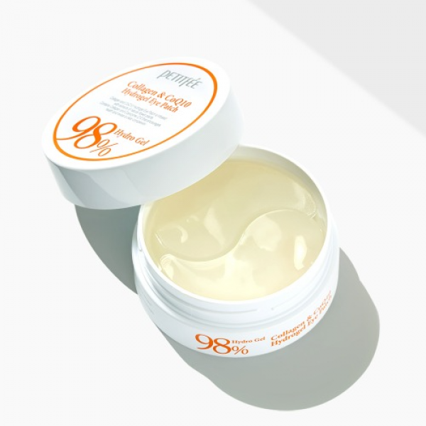 PETITFEE 98% Collagen Coenzyme Q10 Eye Patch elastingumo suteikiančios paakių pagalvėlės