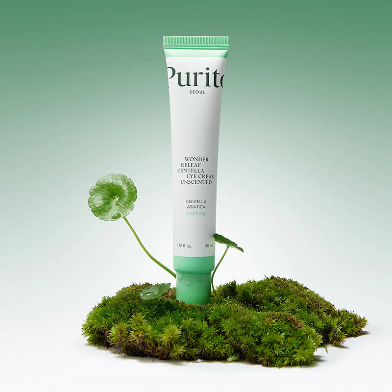 PURITO Wonder Releaf Centella Eye Cream Unscented paakių kremas