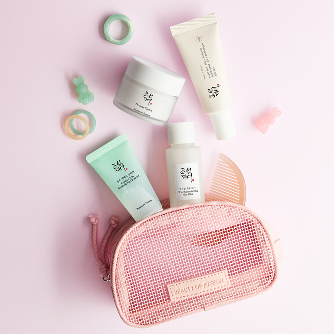 BEAUTY OF JOSEON Glow Skin Essential Kit ceļojumu komplekts